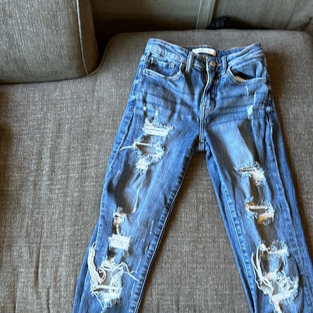 Willow and Root The Everyday Jean well loved but still in good condition